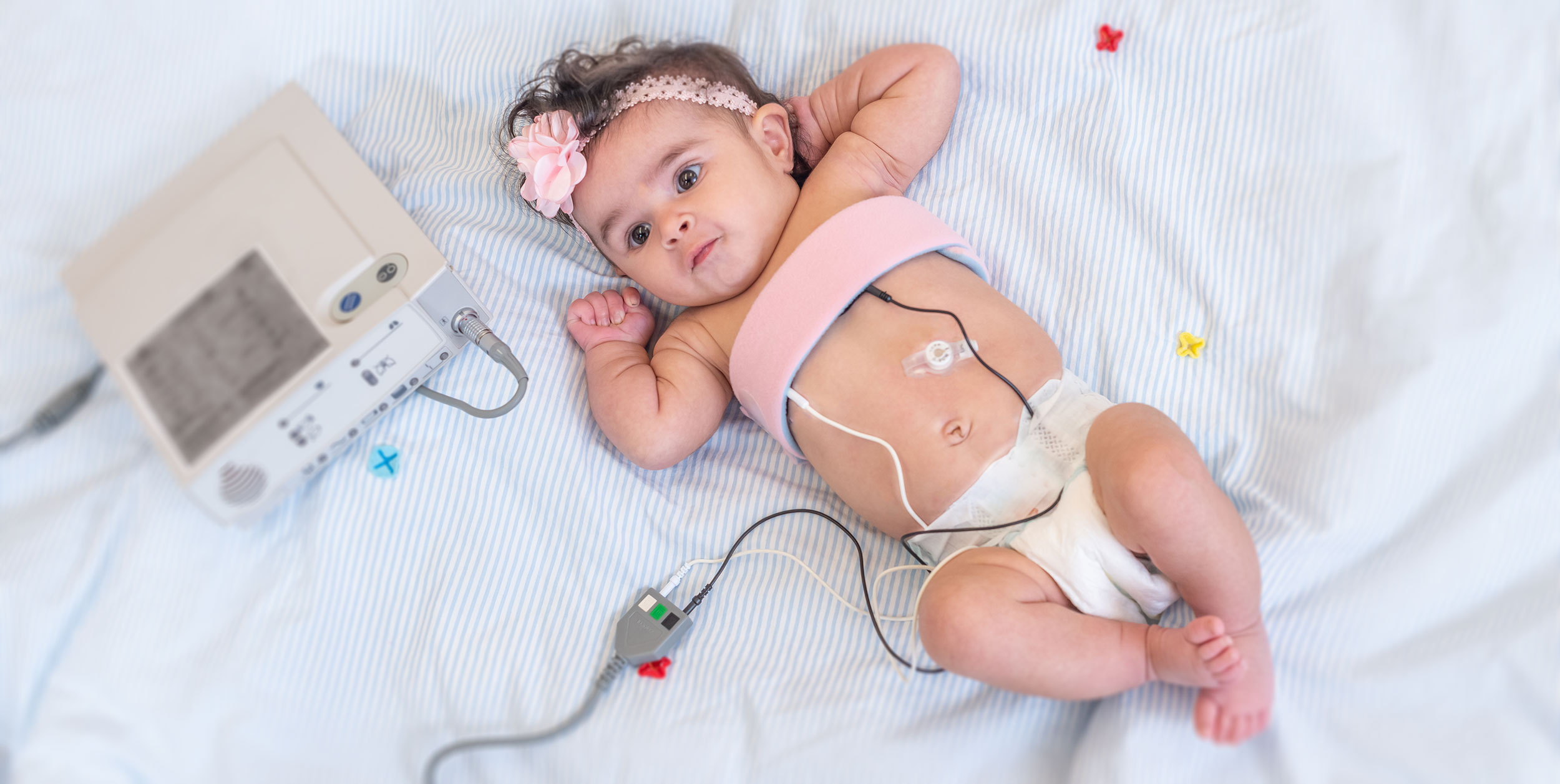 Infant Using Durable Medical Equipment