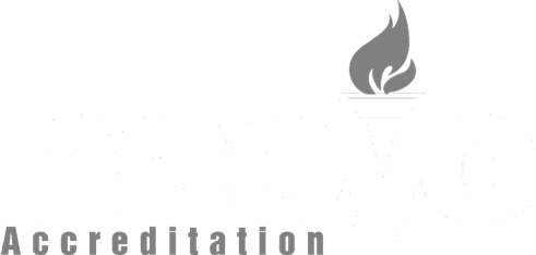 naeyc accredited - white logo